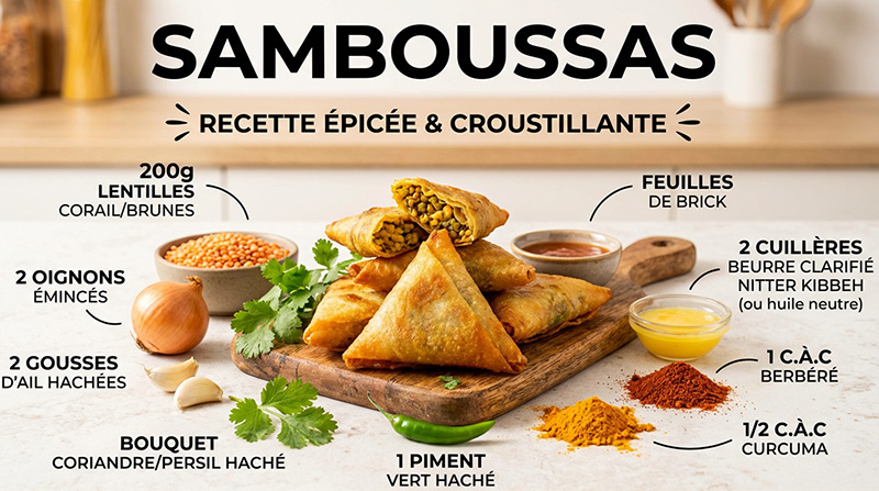 samboussas ingredients